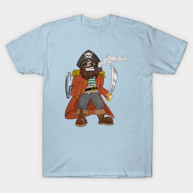 Pirate T-Shirt by MarceloMoretti90